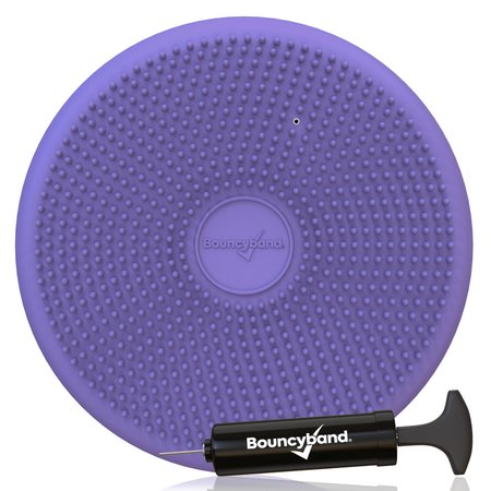 Bouncybands Big Wiggle Seat Sensory Cushion, Purple WS33PU